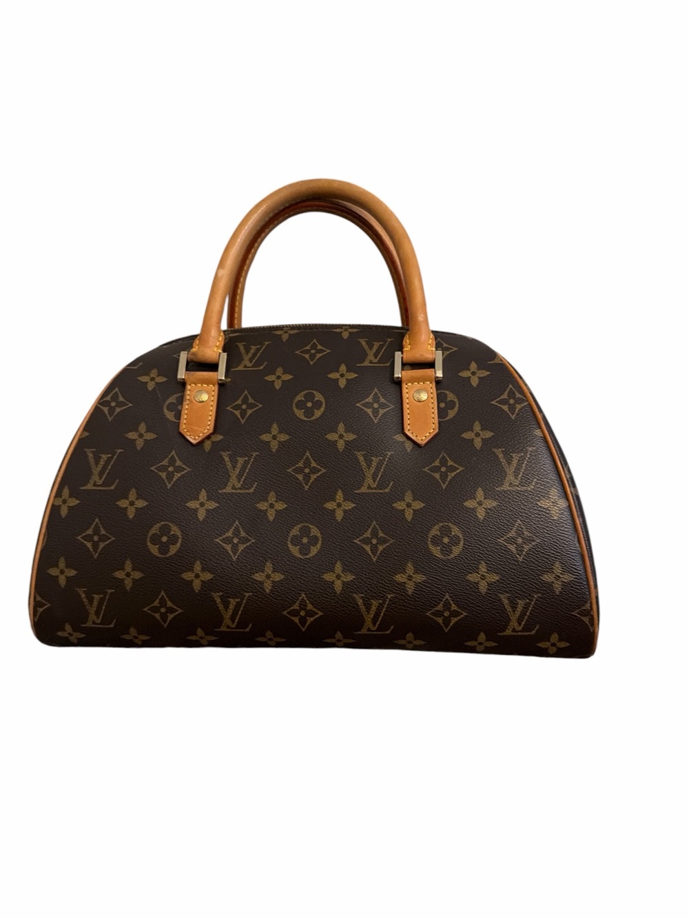 Louis Vuitton Brown Monogram RIBERA Handbag With Dual Top Handle